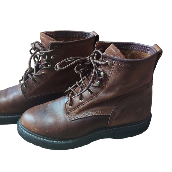 9 Double H brown boots - Picture 2 of 8